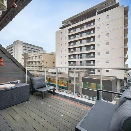 Penthouse With Spacious Terrace & Sea View Appartement Ostende